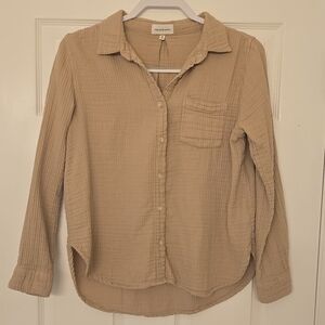 Thread & Supply Tan Blouse